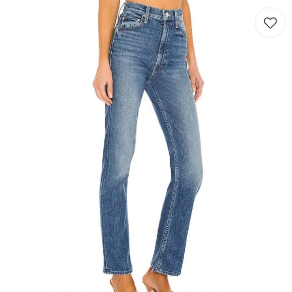 MOTHER Denim - Mother Superior Denim High Waisted Rider Skimp in Cowboys Dont Cry